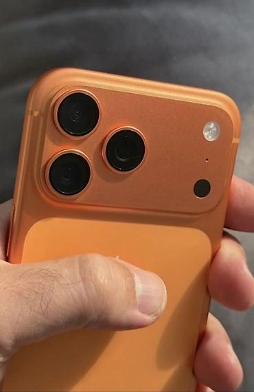 sim nomrelerin satışı: IPhone 17 Pro Max, 512 GB, Narıncı, Simsiz şarj — 2