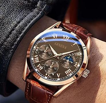 limited edition: Мужские наручные часы Geneva — классический деловой стиль. Основные — 3