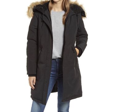 женские куртки с мехом: Пуховик, XS (EU 34)