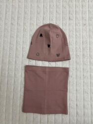 детские вещи с: Детская шапка и снут и жилетка на девочку 7-8 лет