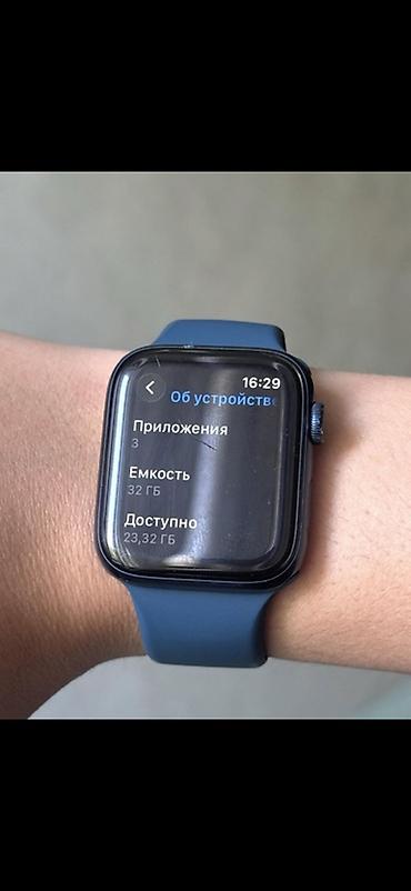 32: Эпл вотч 6 серии 🍎🍏 Синего цвета, не вскрытые ничего не менялось — 3