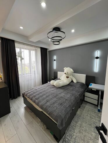 сдаю дом бишкек долгосрочно: 3 комнаты, 75 м², Элитка, 4 этаж, Евроремонт
