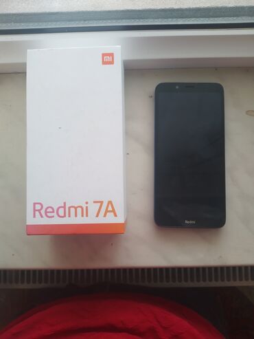 telefon almaq: Xiaomi Redmi 7A, 2 GB, rəng - Göy, 
 İki sim kartlı