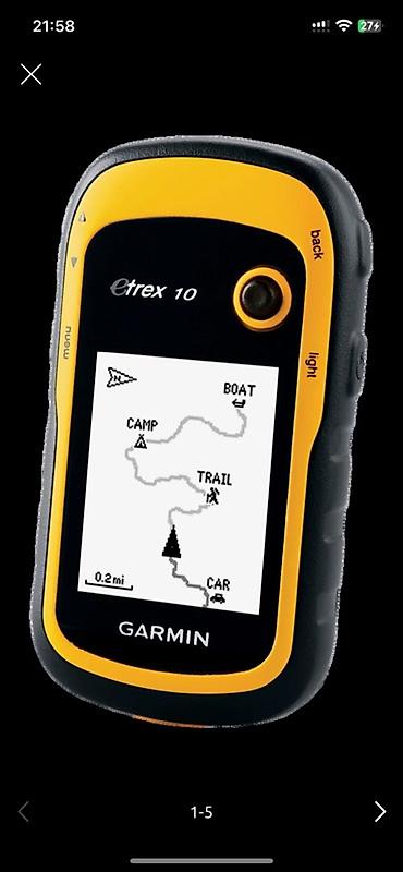 gps treker: GPS naviqator, İşlənmiş, Garmin, GPS, Garmin, ABŞ — 1