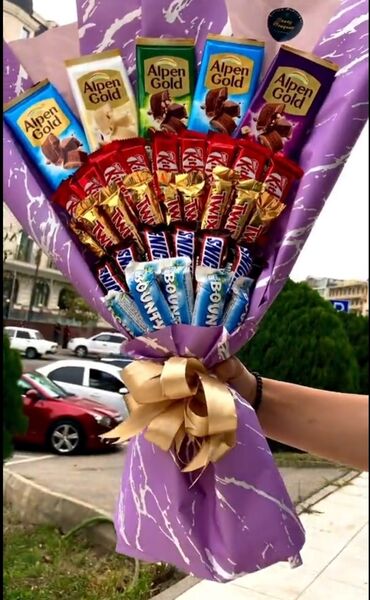 Süni güllər: Solmayan, süni buketlər — 25