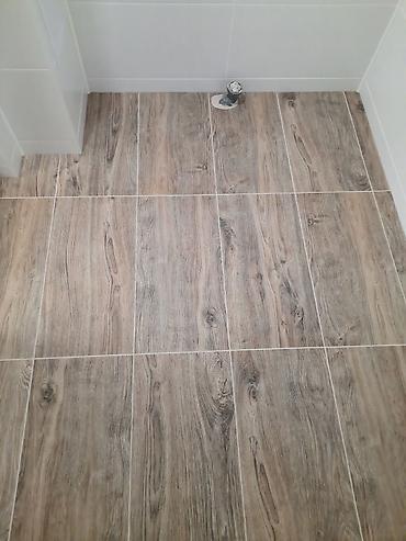 Укладка плитки: Подготовка стен для укладки, Подготовка стен для грунтовки, Резка плитки | Керамическая плитка, Керамогранитая плитка | Диагональная укладка, Горизонтальная укладка, Вертикальная укладка Больше 6 лет опыта — 4