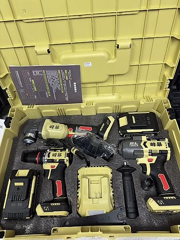 sds max: Аккумуляторный набор электроинструментов GT 21V в кейсе Состав — 4