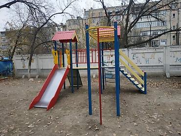 Игровые комплексы: Детский игровой комплекс для улицы - Большой модульный комплекс из — 9