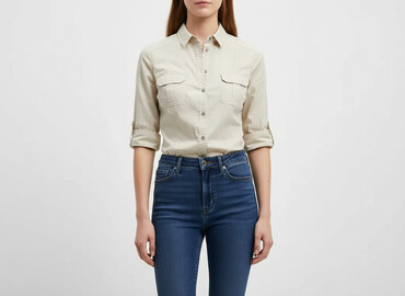 koszula oversize w paski zara: Zara, Сорочка жіноча, розмір S