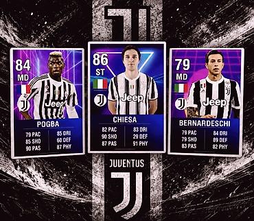 Açıqcalar: Juventus futbol kartları kolleksiyası — 1