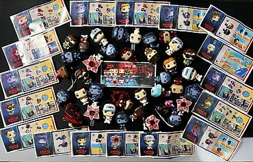 vecna kinder: Stranger Things Funko Pop Mini Fiqurlar + Kolleksiya Kartları Stranger — 1