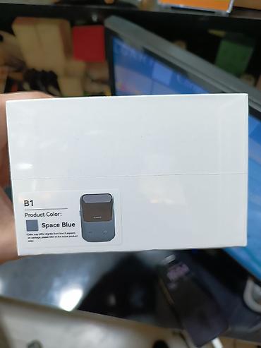 Ofis avadanlığı: Niimbot B1 termoprinter. blutuz ilə telefona qoşulur və telefondan — 2