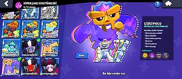 Telefon üçün gamepadlar, triggerlər: Brawl Stars hesabı - Kupa sayı: 31 739 - Savaşçılar: 89/101 açılıb - — 13