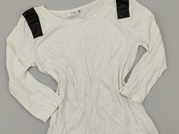 białe bluzki damskie z długim rękawem eleganckie: Блуза жіноча, SinSay, S, стан - Хороший