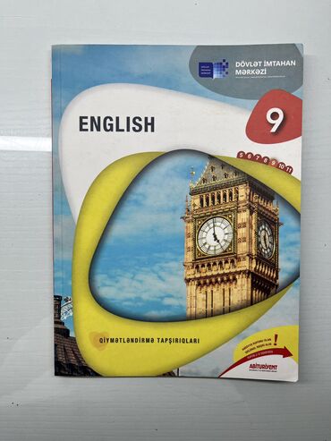 trims edu az ingilis dili 8 metodik vesait: English, DİM, Abiturient 9 sinif üçün, 2023 il, нового выпуска