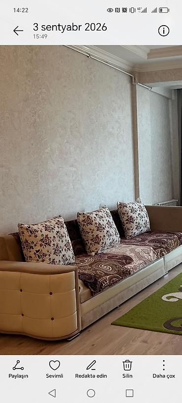 Uzanılan divan – krem rəngli, müasir minimal dizayn. - Korpus: yumşaq lalafo.az -da Uzanılan divan – krem rəngli, müasir minimal dizayn. - Korpus: yumşaq