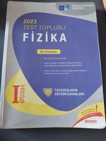 Testlər: Fizika Testlər 11-ci sinif, DİM, 1-ci hissə, 2023 il