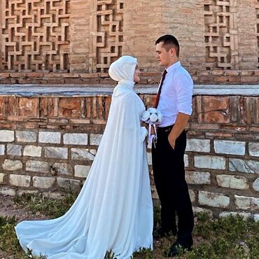 платье абая: Свадебный салон Ясина В комплекте проката: 💍платок новое 💍красивое