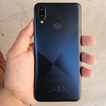 Samsung Galaxy A10s, 32 GB, rəng - Qara, Sensor, Barmaq izi, İki sim kartlı