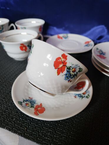 Kuhinjski setovi: Soljice Zajecar porcelan iz 70ih. Soljice za kafu perfektne,sve na — 9