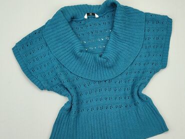 t shirty damskie w serek z bawełny: Sweter, New Look, M, stan - Dobry