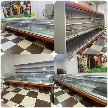 Soyuducu avadanlığı: Vitrin soyuducular 5500₼ satilir . Olculeri texmini beledir; Ayag — 1