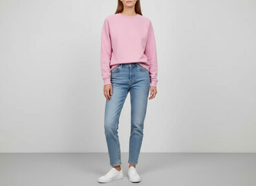 bluzy z atomówkami: Sinsay, Women`s sweatshirt, size 2XS
