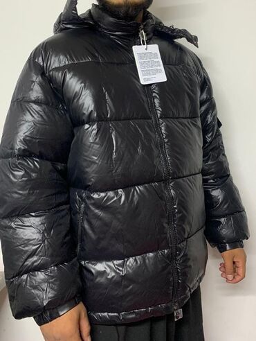 Куртки: Мужская куртка, 4XL (EU 48), Moncler, Новый, цвет - Черный, Самовывоз, Платная доставка