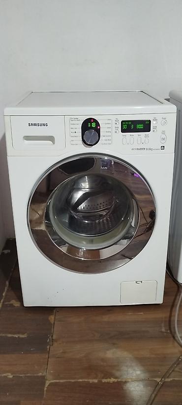 samsung was end: Paltaryuyan maşın Samsung, 8 kq, İşlənmiş, Avtomat, Qurutma var, Kredit yoxdur, Pulsuz çatdırılma — 3