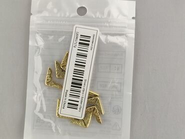 Zestaw złotych metalowych narożników dekoracyjnych, idealnych do