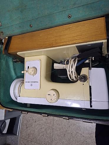 avto maqnitafon: Elektrik tikiş maşını “Chaika 132 M”. Klassik məişət tipi tikiş — 1