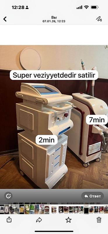 Salon, tibbi mebel: Salon avadanlıqları və mebel dəsti - Lazer/estetik aparat: Tək başlı — 1