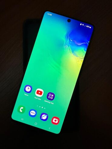виртуальная очки: Samsung Galaxy S10 Lite, Колдонулган, 128 ГБ, түсү - Кара, 2 SIM