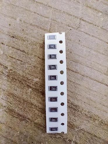 otkup na gobleni: SMD OTPORNIK 1K OHM 1206 10 KOMADA | SMD otpornik vrednosti 1k Ohm — 1