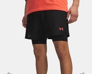 stringer alt geyimi: Şort, Under Armour, L, rəng - Qara — 1