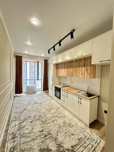 асанбай микрорайон: 2 комнаты, 77 м², 8 этаж
