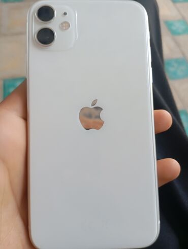 2 əl soyuducular: IPhone 11, 128 ГБ, Белый, Беспроводная зарядка, Face ID, С документами