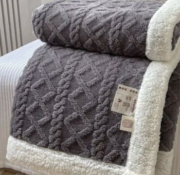 Одеяла и пледы: Плед, Корея, Новый, Все сезоны, Двусторонний — 10