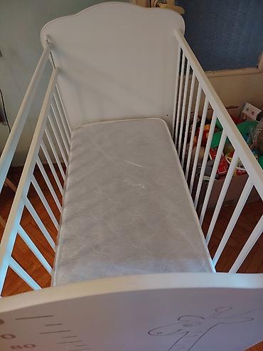 коляска for baby: Продаю кроватку, как новая. Ребенок в ней не спал. Кто купит кровать в — 1