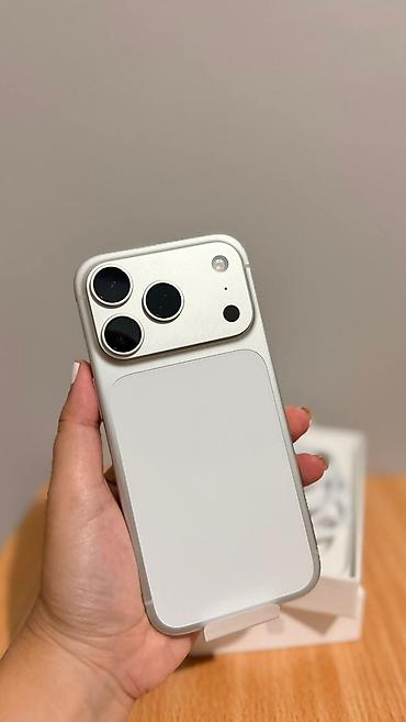 17 air: IPhone 17 Pro Max, 1 TB, Zəmanət, Simsiz şarj, Face ID — 2