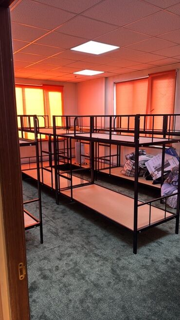 Двухъярусные кровати: Двухъярусная кровать с металлическим каркасом - Прочная стальная рама — 12