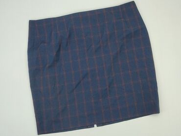 spodnie materiałowe w kratę: Skirt, 5XL (EU 50), condition - Very good