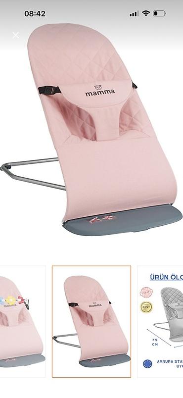 mama luma: Mamma beşik tipli bebek oturacağı + Montessori oyun askısı seti - — 1