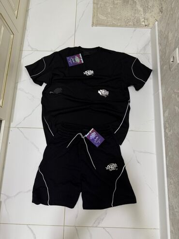 Спортивные костюмы: Мужской спортивный костюм, M (EU 38), Nike, Новый, цвет - Черный, Самовывоз, Платная доставка