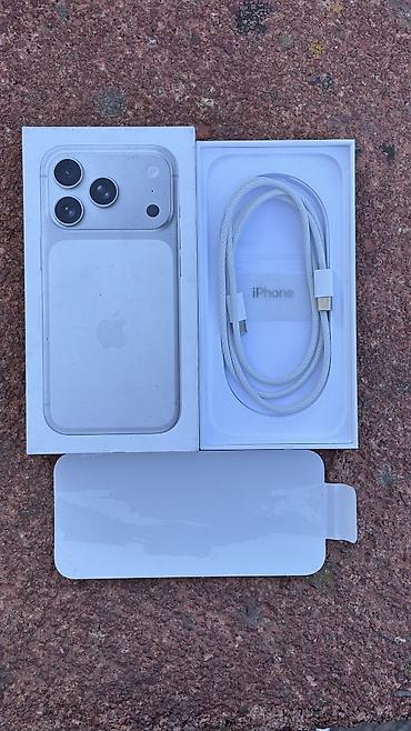 Мобильные телефоны и аксессуары: IPhone 17 Pro, Новый, 512 ГБ, Matte Silver, Зарядное устройство, Защитное стекло, Чехол, 100 % — 8