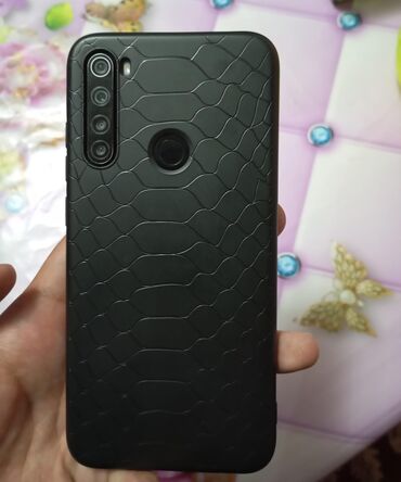 Kompüter, noutbuk və planşetlər: Redmi Note 8, 64 GB, rəng - Qara, Barmaq izi