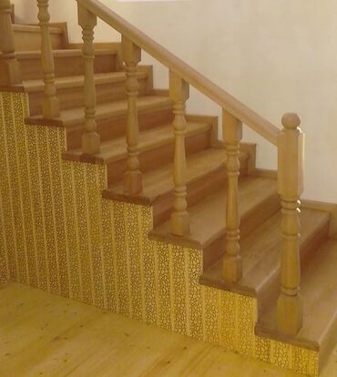 Sifarişlə digər mebel: Taxta pilləkənlərin,qapıların,stol-stulların,besetkalarln və s — 13