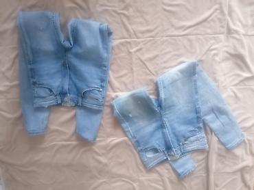 Farmerke: Stradivarius farmerke xs 34 nosene 3,4 puta, mango voskirne xs34 — 5