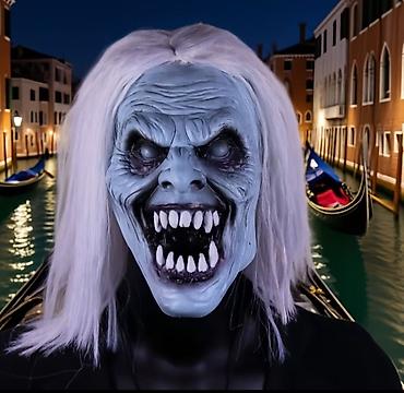 klon paltarı: Məhsul: Tam üzlü qorxu temalı Halloween maskalar Təsvir: - Realistik — 5