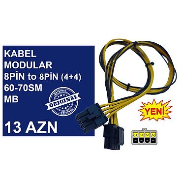 komputer kabel: Kabellər "4/8/24pin/MOLEX CPU/MB Original" MƏHSULLAR TAM ORİGİNALDIR — 6